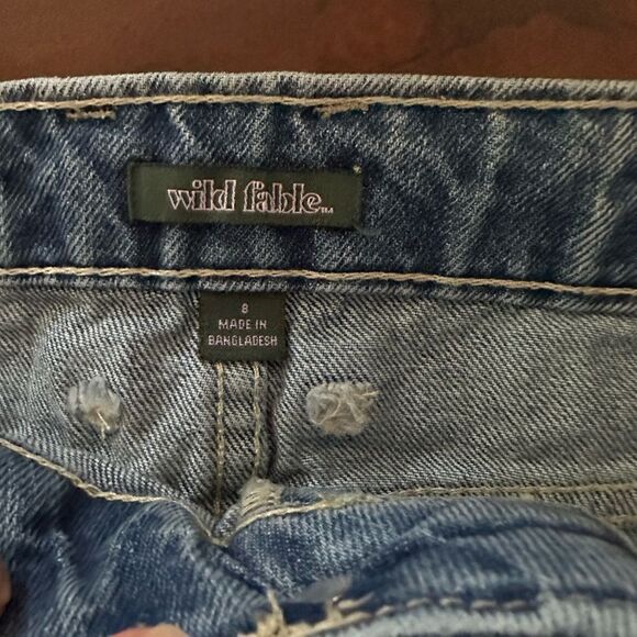 Wild Fable Women's Low Rise Patchwork Mini Skirt Size 8 NWT - Picture 10 of 16